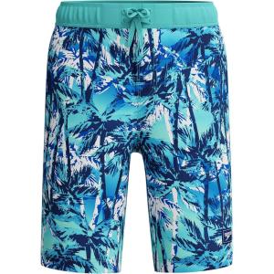 imageSpeedo Boys Swim Trunk Knee Length Boardshort EBoard PrintedBreezy Palm