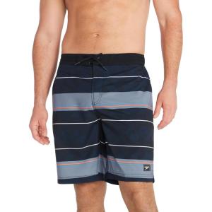 imageSpeedo Mens Swim Trunk Knee Length Boardshort Bondi Printed20 Circuit Stripe
