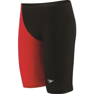 imageSpeedo Mens Swimsuit Jammer High Waist LZR Elite 2BlackRed