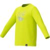 imageSpeedo Boys UV Swim Shirt Long Sleeve Tee GraphicHyper Yellow