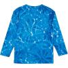 imageSpeedo Boys UV Swim Shirt Long Sleeve Tee GraphicTide Pool Electric Blue