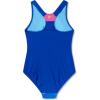 imageSpeedo Girls Swimsuit One Piece Thick Strap Racer Back PrintedAzure Allure Splice