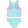 imageSpeedo Girls Swimsuit Two Piece Tankini Thick StrapArctic Glass