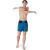 imageSpeedo Mens Swim Trunk Short Length Fitness TrainingWave Lore Atlantic Blue