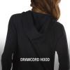 imageSpeedo Womens Hooded Aquatic Fitness Robe and CoverUp with Full Front ZipHeather Grey