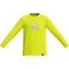 imageSpeedo Boys UV Swim Shirt Long Sleeve Tee GraphicHyper Yellow