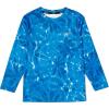 imageSpeedo Boys UV Swim Shirt Long Sleeve Tee GraphicTide Pool Electric Blue