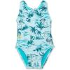 imageSpeedo Girls Swimsuit One Piece Thick Strap Racer Back PrintedFlamingo Fever