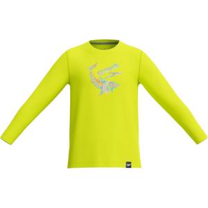 imageSpeedo Boys UV Swim Shirt Long Sleeve Tee GraphicHyper Yellow