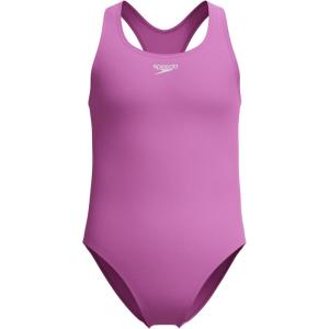 imageSpeedo Girls Swimsuit One Piece Closed RacerbackNeon Violet