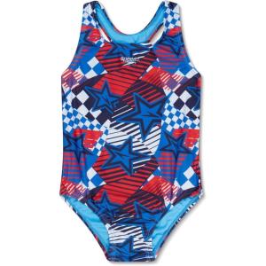 imageSpeedo Girls Swimsuit One Piece Closed RacerbackRally Time