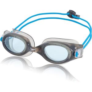 imageSpeedo Kids Swim Goggles Hydrospex Bungee Junior Ages 614Speedo BlackCeleste