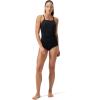 imageSpeedo Womens Swimsuit One Piece Endurance Shirred Tank Moderate CutAdj Speedo Black