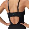 imageSpeedo Womens Swimsuit One Piece Endurance Shirred Tank Moderate CutAdj Speedo Black