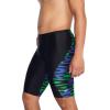 imageSpeedo Mens Standard Swimsuit Jammer Endurance Splice Team ColorsTeam Royal BlueBright Green
