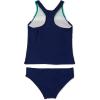 imageSpeedo Girls Swimsuit Two Piece Tankini Thick StrapBlue Harmony