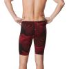 imageSpeedo Mens Caged Out Jammer Endurance SwimsuitFusion Speedo Maroon