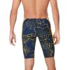 imageSpeedo Mens Caged Out Jammer Endurance SwimsuitGalactic NavyGold
