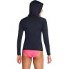 imageSpeedo Womens Uv Swim Shirt Long Sleeve RashguardHooded Speedo Black