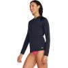imageSpeedo Womens Uv Swim Shirt Long Sleeve RashguardHooded Speedo Black