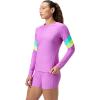 imageSpeedo Womens Uv Swim Shirt Long Sleeve RashguardHydraline Block Neon Violet