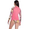 imageSpeedo Womens Uv Swim Shirt Long Sleeve RashguardMixed Blooms