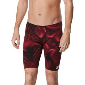 imageSpeedo Mens Caged Out Jammer Endurance SwimsuitFusion Speedo Maroon