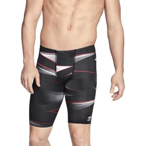 imageSpeedo Mens Caged Out Jammer Endurance SwimsuitInfinite Speedo Red