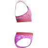 imageSpeedo Girls Swimsuit Two Piece Bikini SetNeon Violet Wavy Daisy