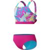 imageSpeedo Girls Swimsuit Two Piece Bikini SetParadise Palm