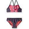 imageSpeedo Girls Swimsuit Two Piece Bikini SetCoral