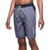imageSpeedo Mens 9quot Marina Long Volley Swim Trunks Gray