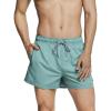 imageSpeedo Mens Swim Trunk Short Length Redondo SolidOil Blue