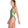 imageSpeedo Womens Swimsuit One Piece Endurance Flyback Solid Adult Team ColorsSoft Olive