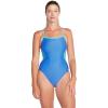 imageSpeedo Womens Swimsuit One Piece Endurance Flyback Solid Adult Team ColorsSevres Blue