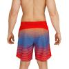 imageSpeedo Mens Essentials 16quot Watershorts Green SwimmersStripe Explorer Turkish Sea