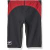 imageSpeedo Mens Standard Swimsuit Jammer Endurance Splice Team ColorsBlackMaroon Splice