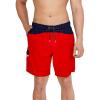 imageSpeedo Mens Essentials 16quot Watershorts Green SwimmersRedWhiteBlue