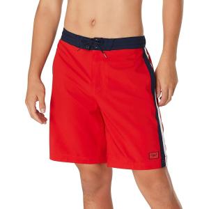 imageSpeedo Mens Essentials 16quot Watershorts Green Swimmers20 High Risk Red