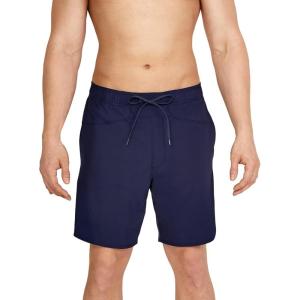 imageSpeedo Mens Essentials 16quot Watershorts Green SwimmersExplorer Peacoat