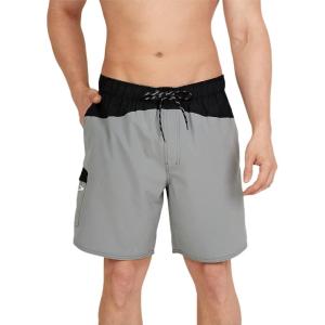 imageSpeedo Mens Essentials 16quot Watershorts Green SwimmersMonument