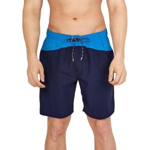imageSpeedo Mens Essentials 16quot Watershorts Green SwimmersPeacoat