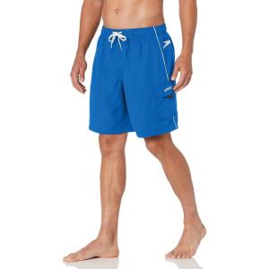 imageSpeedo Mens Swim Trunk Knee Length Marina Sport VolleyClassic BlueWhite
