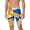 imageSpeedo Mens Swimsuit Jammer Endurance Solid USA AdultTeam Sapphire Gold
