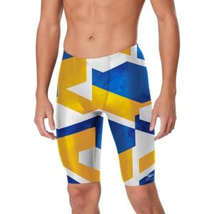 imageSpeedo Mens Swimsuit Jammer Endurance Solid USA AdultTeam Sapphire Gold