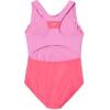 imageSpeedo Girls Swimsuit One Piece Mesh Splice Thick Strap2023 Coral Paradise