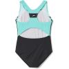 imageSpeedo Girls Swimsuit One Piece Mesh Splice Thick Strap2023 Sea Level