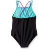 imageSpeedo Girls Swimsuit One Piece Solid Cross Back Multi StrapsMulti