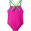imageSpeedo Girls Swimsuit One Piece Solid Cross Back Multi StrapsNew Blush