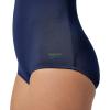 imagespeedo Womens Swimsuit One Piece PowerFlex Princess Seam Ultraback Conservative CutNo Seam Speedo Navy